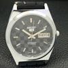 JAPAN SEIKO 5 AUTOMATIC MENS 6309A REFURBISHED BLACK COLOR DIAL WATCH A440215-d Sk-a440215-2