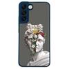 Vintage Classic Art Mona Lisa Shockproof Matte Phone Case For Samsung Galaxy S22 Ultra S21 S20 FE S10 S9 S8 S10E Plus 5G Cover