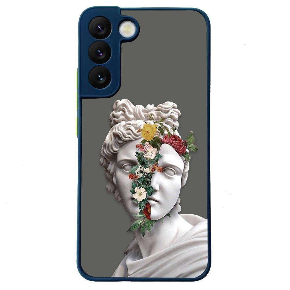 Vintage Classic Art Mona Lisa Shockproof Matte Phone Case For Samsung Galaxy S22 Ultra S21 S20 FE S10 S9 S8 S10E Plus 5G Cover