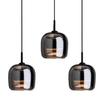 Minimalistische italienische Glas-Pendelleuchte für Nordic Style Bar, Arbeitszimmer oder Schlafzimmer