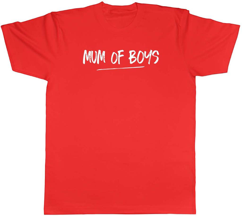 Mum of Boys Unisexs Unisex TShirt Tee