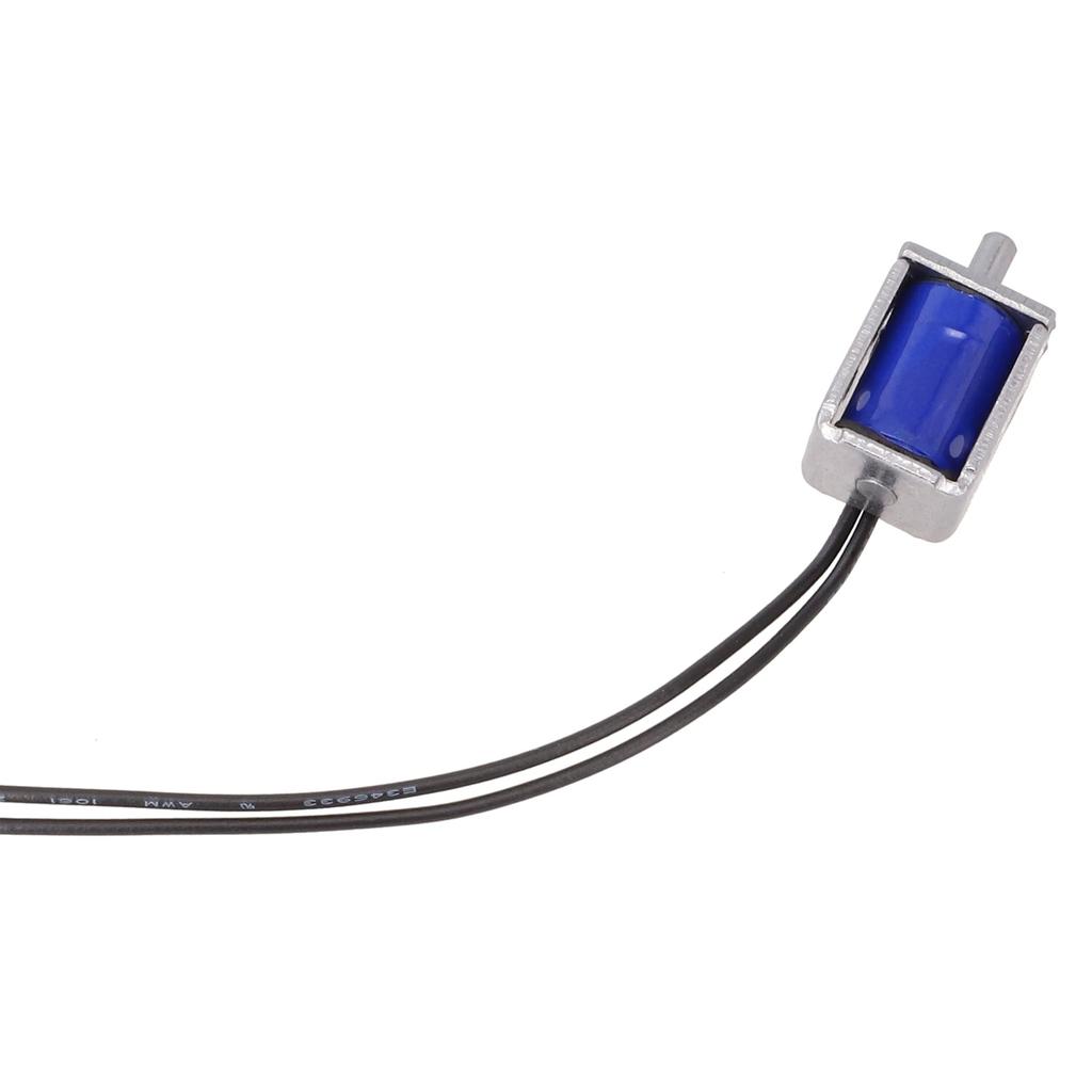 DC 5V 12V Trekktype Mini DC Elektromagnet Ramme Fjær Solenoidmagnet