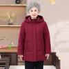 Neue chinesische Winter-Daunenjacke mit Kapuze in Übergröße für Damen
