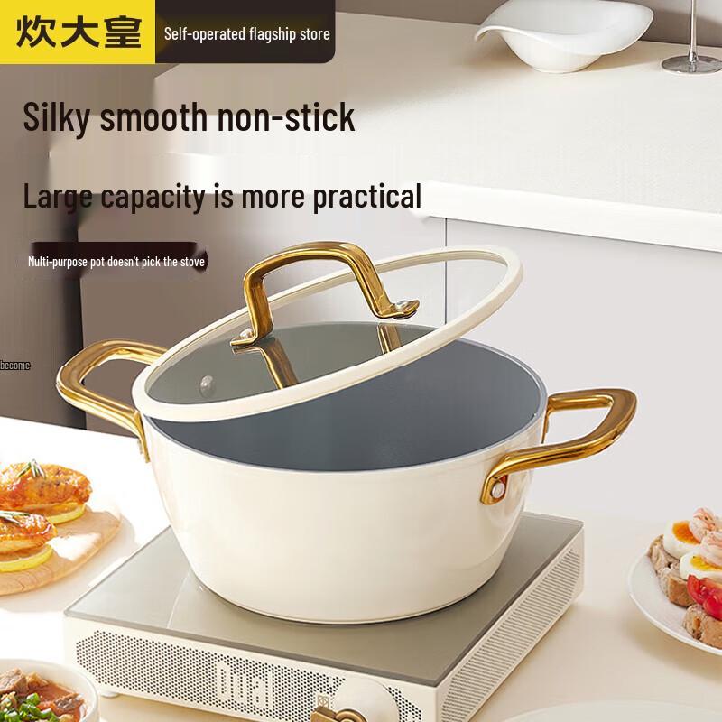 24cm Non-Stick Induction Compatible Soup Pot