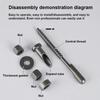 Reuse Expansion Screw Portable Water Drill New 160 Mm Anchor