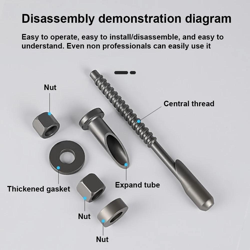 Reuse Expansion Screw Portable Water Drill New 160 Mm Anchor