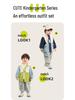Kaka Panda Kids' Waterproof Spring Jacket: Outdoor Casual Top for Boys & Girls