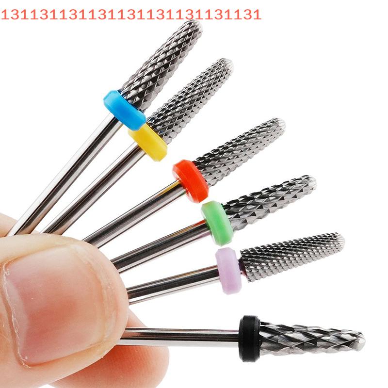 Manicure Tungsten Steel Grinding Head Polishing Removing Manicure Tools Corn Head Dead Skin Grinding Machine Accessories