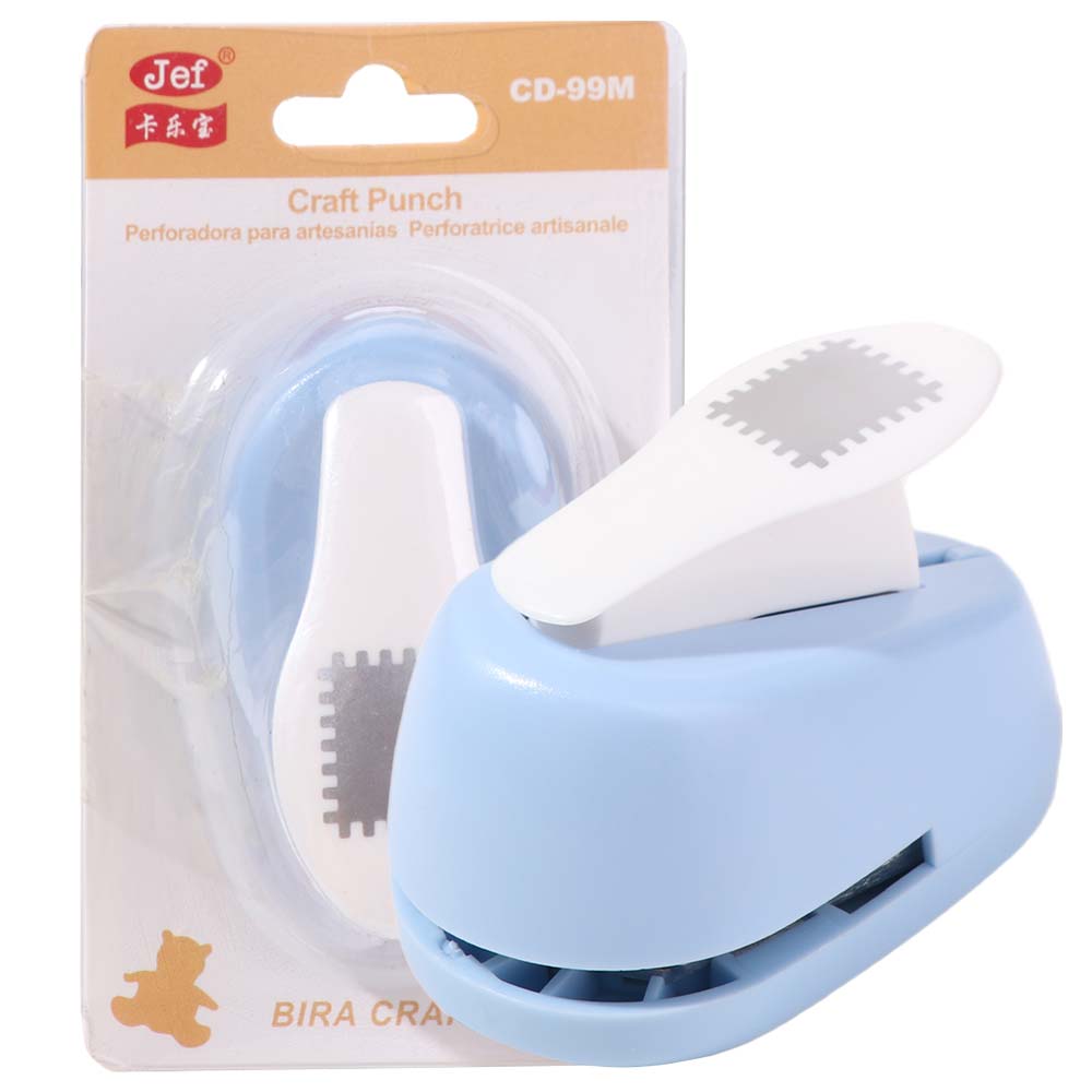 Hole Puncher Embossing Machine Stamp Shape Toothed Puncher Embosser Stamp Border Punch  for Card