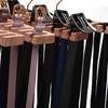 Wooden Belt Rack for Closet Wall Mount Sturdy Space Saving Tie and Belt Hanger Organizer Holder Holds 14 Belts