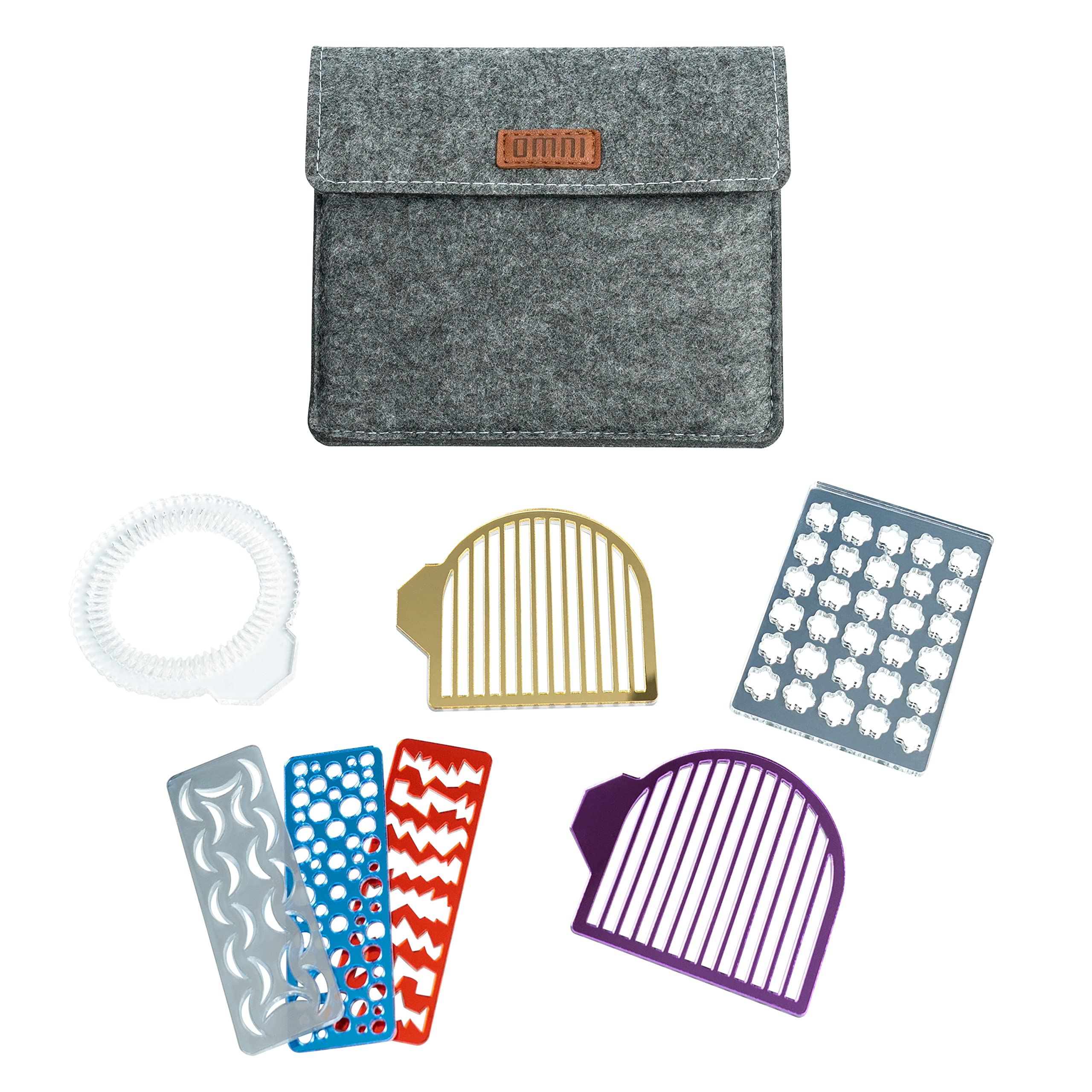 

Lensbaby OMNI Universal Expansion Pack with Shapes Filter and Reflective Effects for the OMNI Creative Filter System Set, Color-Changing (Part Number