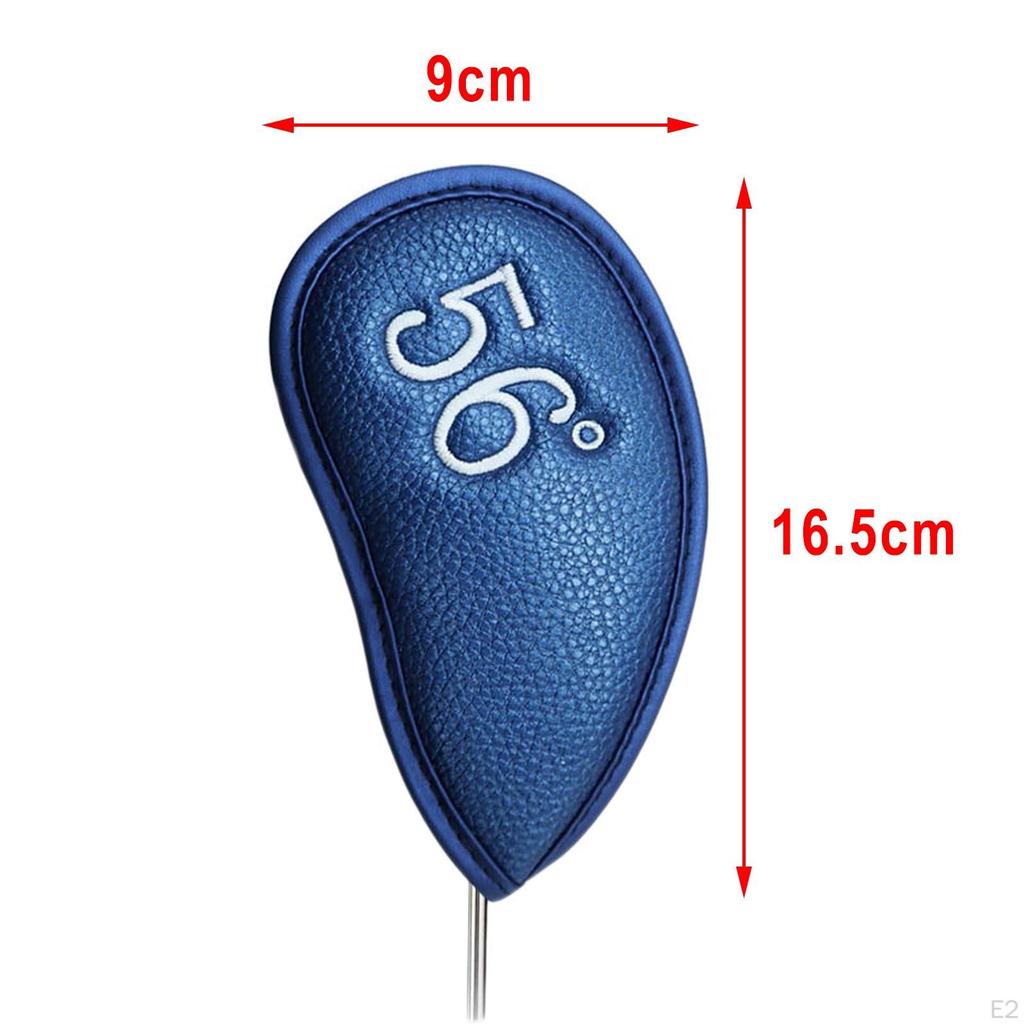 Pokrowce na kije golfowe Etui 8 1 Zestaw Odporny Rękaw na klina Zmywalne Akcesoria Mocne Zamknięcie Lekkie