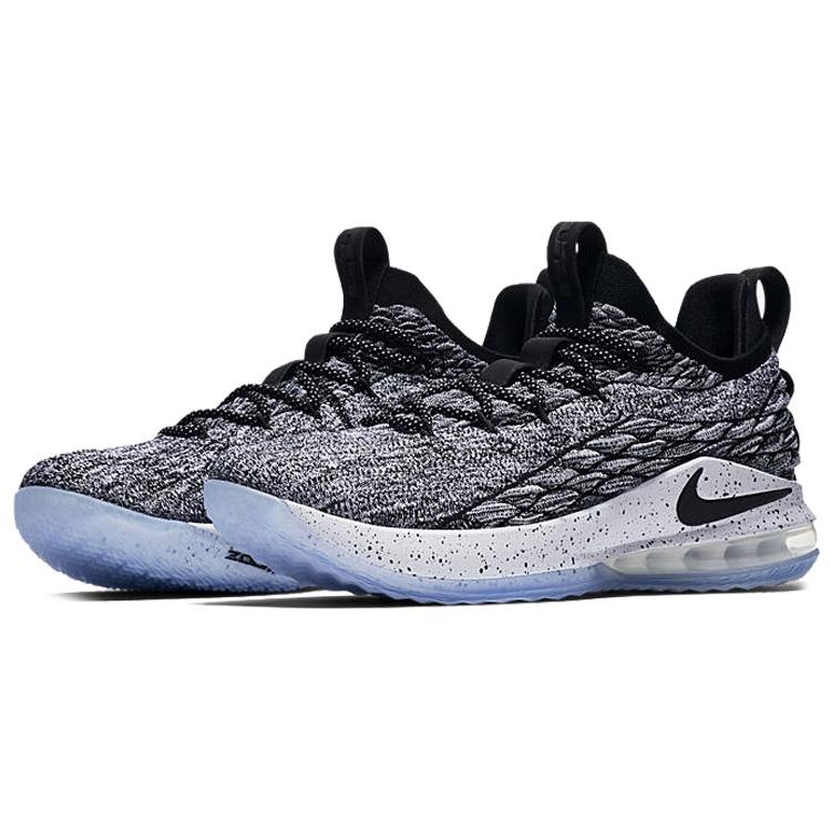 New Nike LeBron 15 Low EP Oreo 'Black White' AO1756-002