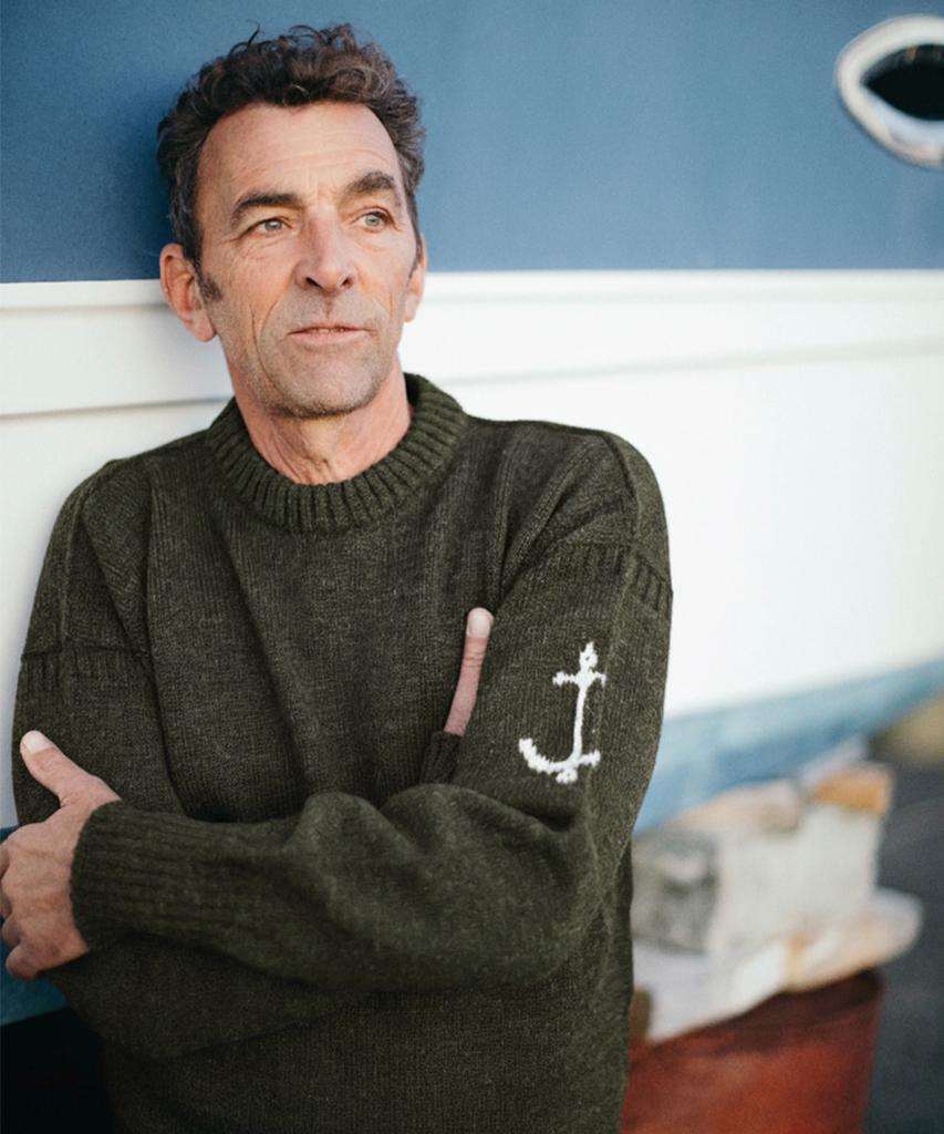 Geonjiulleunseu Crewneck Wholegarment Sweater - Ami