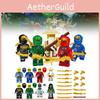 Ninjago Figure Mini Toy Building Block Set Kids Early Educational Gift Durable