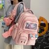 Junior High School Schoolbag Girls High Value Lightweight Large Capacity Backpack High School Students Backpack