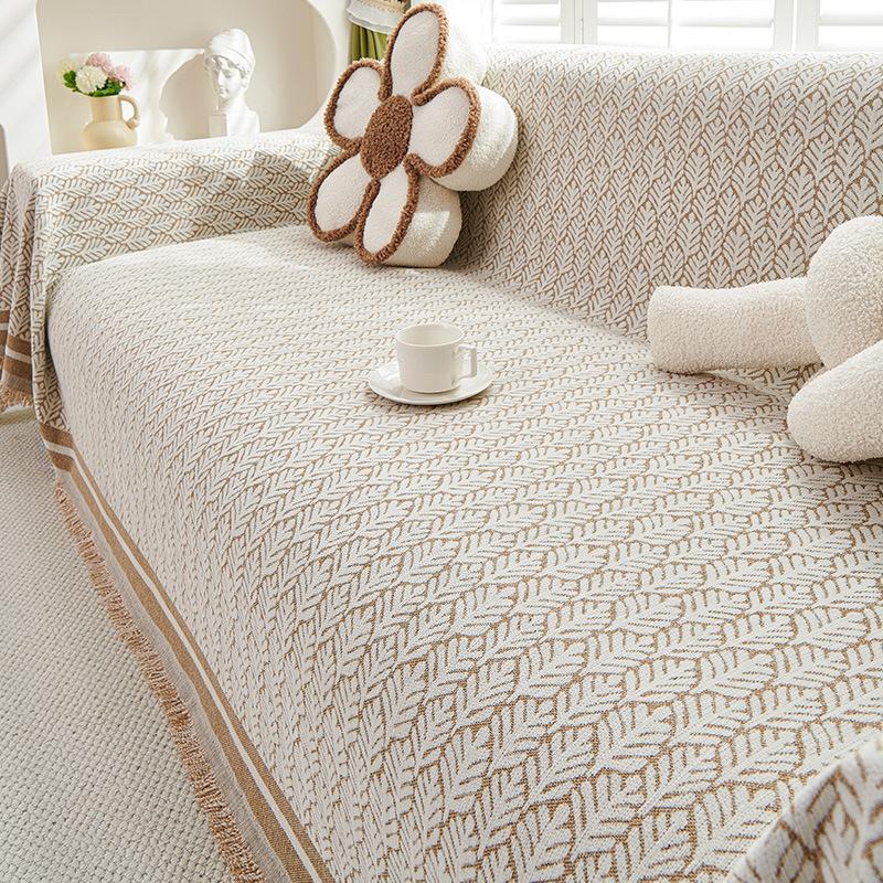 Fresh Simple Sofa Cushion Four Seasons Universal Thickened Full Covered Sofa Cover Cover Cloth