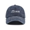 Retro Distressed Washed Baseball Cap Unisex Breathable Hat for Daily Casual Wear