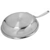 DEMEYERE - Proline 7 - Frying Pan 24 Cm, 18/10 Stainless Steel, Silver