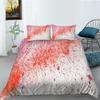 Watercolor Splashing Ink 3D Digital Printing Quilt Cover Pillowcase Two Or Three-Piece Set Polyester