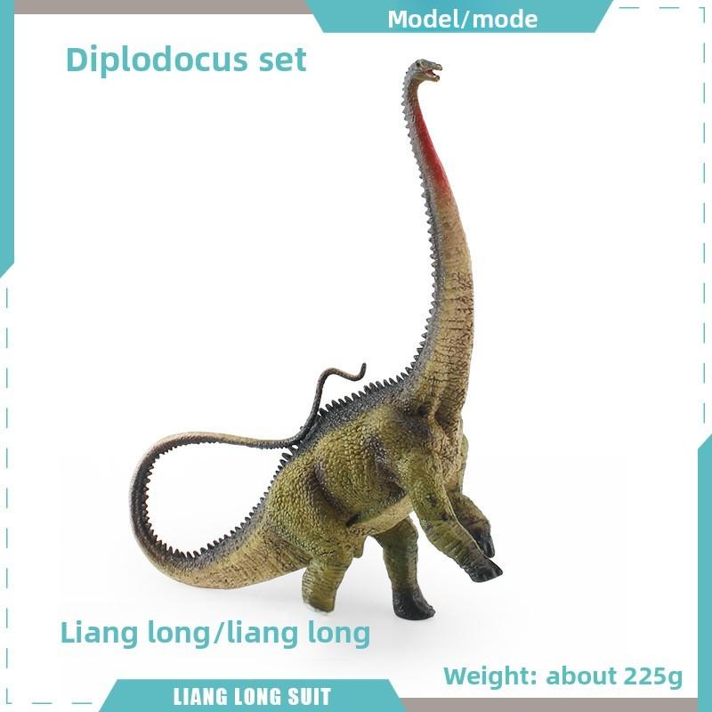 

Dinosaur Herbivorous Diplodocus Pvc Model Ornament For Home Display Office Style B