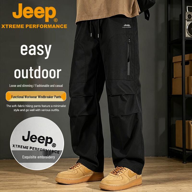 JEEP Men's Outdoor Windproof Waterproof Cargo Pants