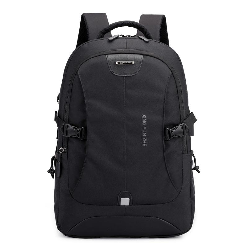 Rucksack Herren Große Kapazität Geschäftsreise Wasserdicht USB-Kopfhöreranschluss Computerrucksack Pendeln High-School-Schüler