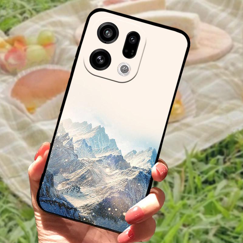 Case For OPPO Find X9 Pro FindX9 Silicone Soft TPU Phone Cover For OPPO Find X9Pro X 9 Shell Bumper Anti Drop Funda Coque PLJ110