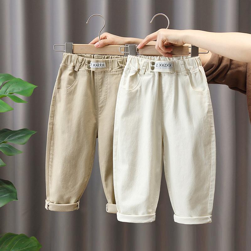 Frühlings- und Herbst-Jungen-Koreanische Baumwolle Freizeit- und Sporthosen