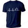 COFFEE ECG EKG MENS T-SHIRT LOVER GREAT FUNNY GIFT IDEA PRESENT CAFFEINE MEME Summer Men's Tee Top Men's Street Casual Clothing