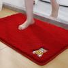 Bathroom Floor Mat, Water-Absorbent Bathroom Foot Mat, Non-Slip Mat, Carpet Mat, Toilet Door Mat, Household Plush Special Mat