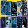 Ocean Whale Shark Phone Case For Samsung Galaxy A52 A32 A22 A12 A02S A50S A30S A51 A31 AA71 Note 20 Ultra 10 S10 Plus Galaxy A52