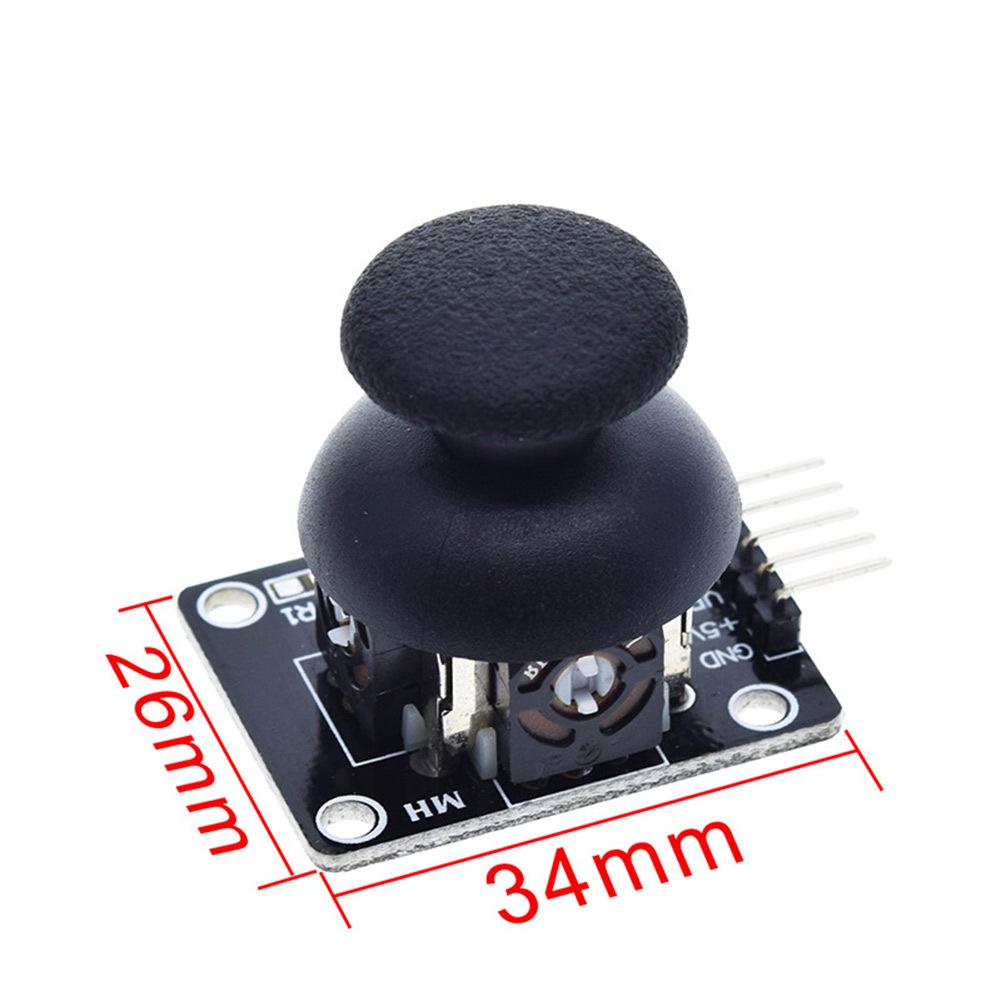 10Pcs KY-023 Dual-Axis Game Joystick Module Game Joystick Controller Sensor- With Push Button For Arduino-PS2 DC 3.3V To 5V