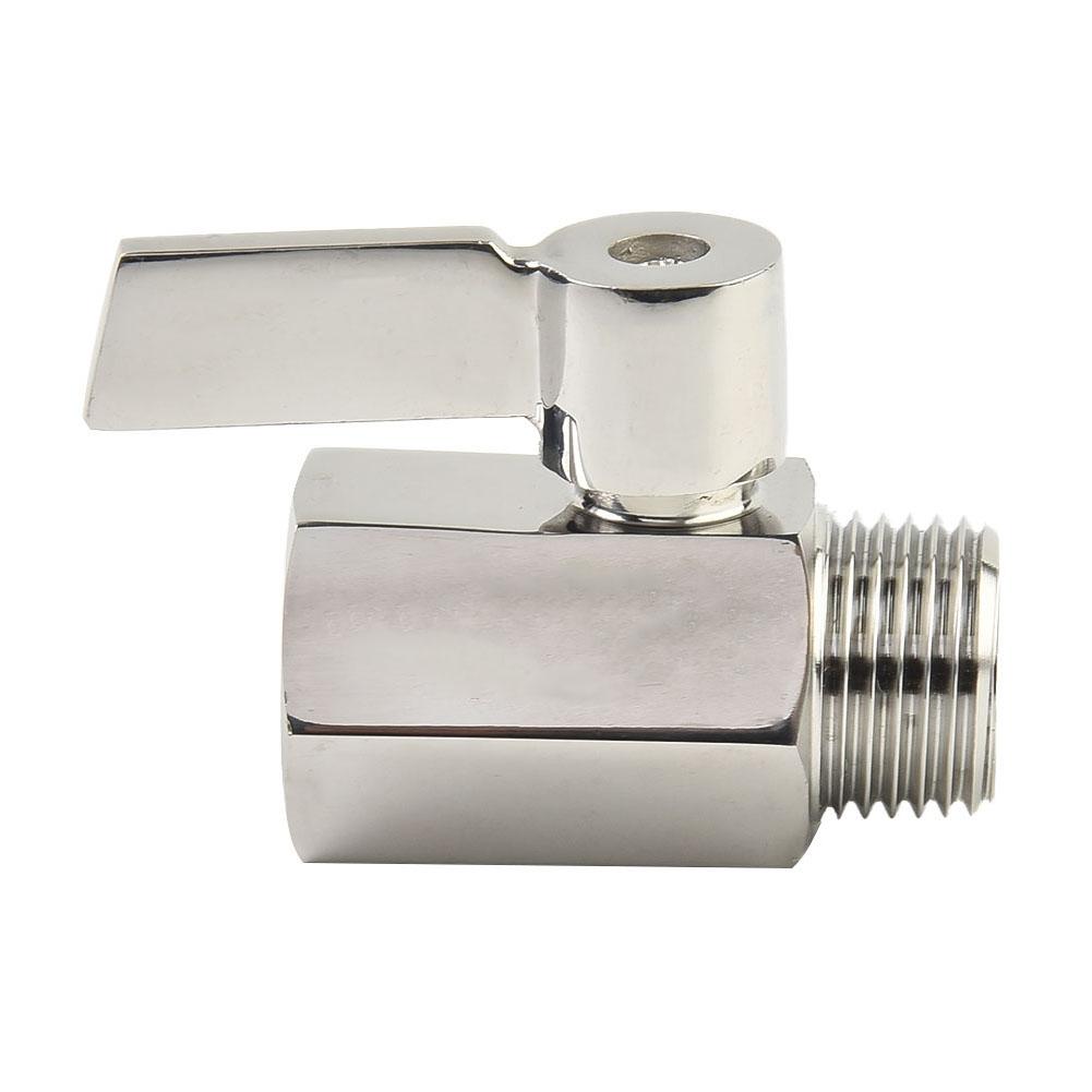 G1/2 INCH NPT Shut Off Valve Hand Valve Shower Head