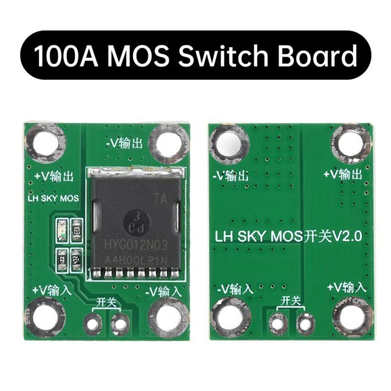 High Power MOS Trigger Driver Module 20A 50A 100A 5-26V Field Effect Tube PWM Regulated Electronic Switch Control