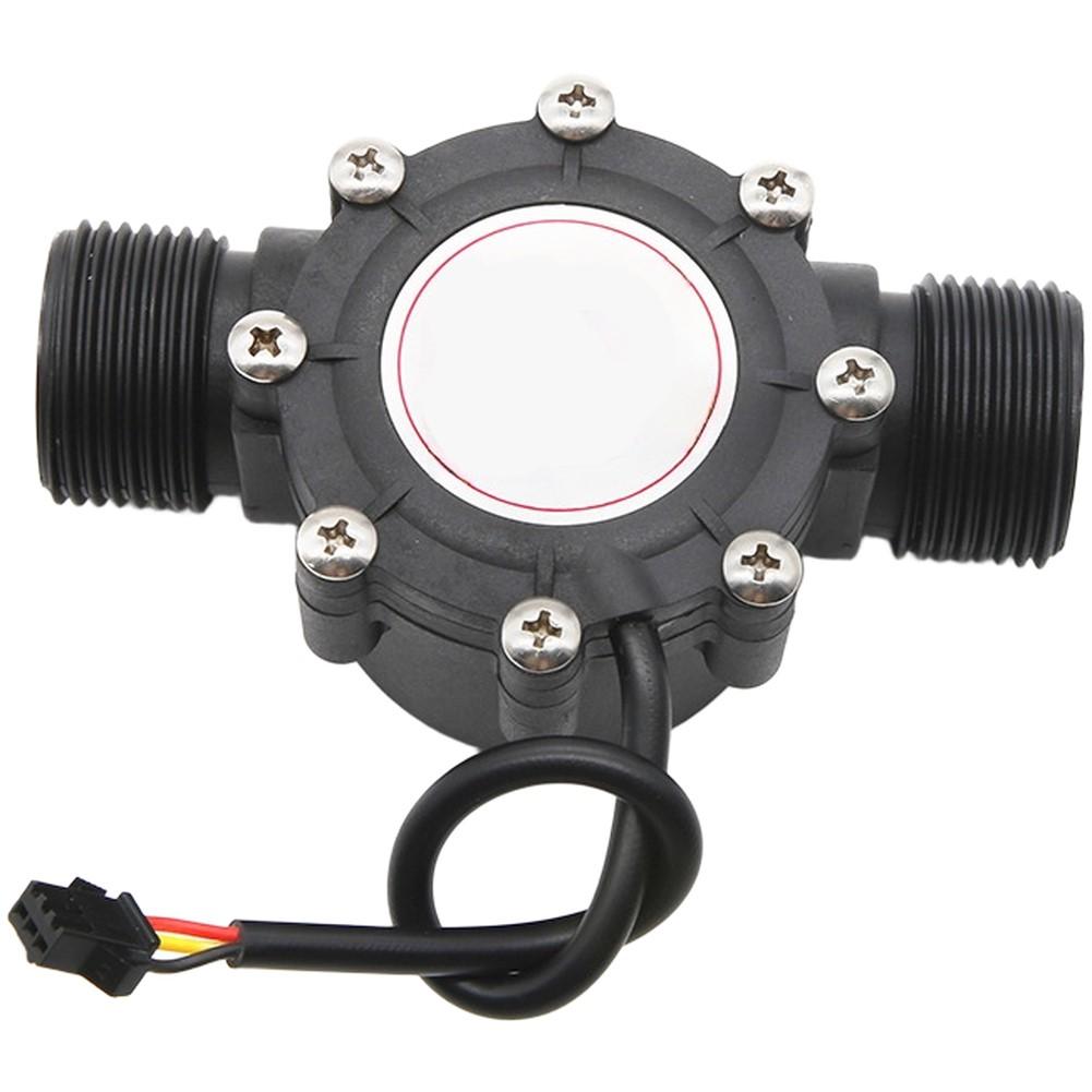 1PC Flow Sensor YF-G1 Hall Components G1 Thread Water-Flow Sensor Hall Flow Meter Suitable For Central Air Conditioning Parts
