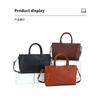 Vegetable Tanned Leather Women's Bag New Simple All-matching Genuine Handbag Commuting Tote Single Shoulder Diagonal