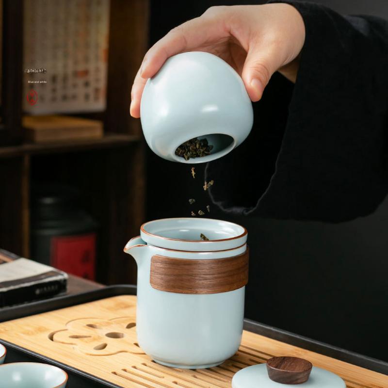 Outdoor Portable Travel Tea Set Tea Set Kung Fu Tea Set Black Tea Green Tea Special Tea Set