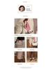 Children's Korean Style Autumn Outfits: Girls' Cardigan Coat Set