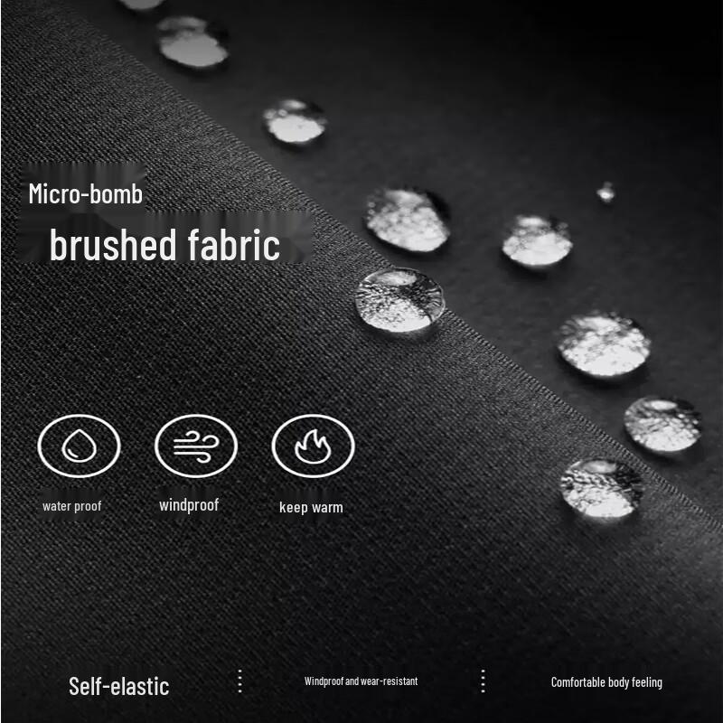 FIRS Men's High-Stretch Straight-Leg Casual Pants