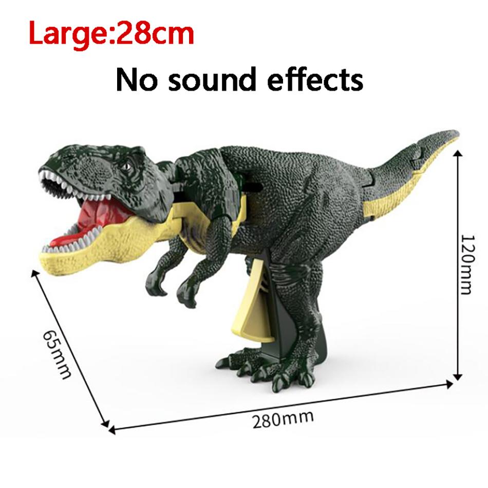 In stock High Quality Swinging Dinosaur Toy Ingenious Telescopic Spring Dino Fidget Children Decompression Model Plaything Present