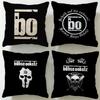 Popular Bbohse Onkelzied Cushion Cover Soft  EasyWash Pillow Case  Versatile for Couch Bed Travel and Office