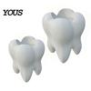 Decorative Storage Box Tooth Shape Toothbrush Holders for Bathrooms, Creative Pen Holder Desktop, Home Decor Small Organizer
