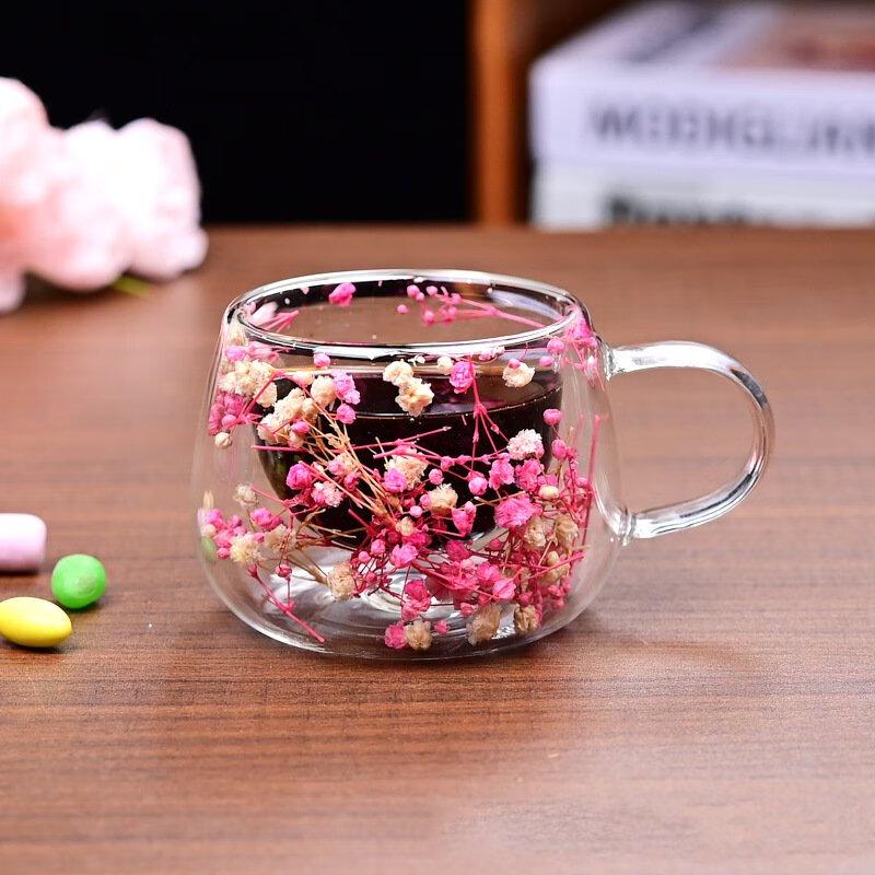 Shangqi Double Wall Glass Drinking Cup