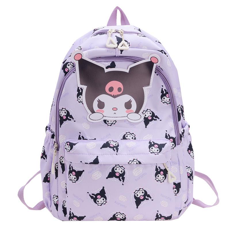 Kindergarten Cartoon Cute Student Schoolbag Foreign Style Printing Boys And Girls Backpack Spring And Summer Children'S Bag