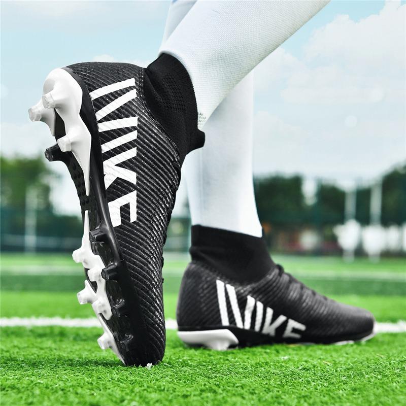 Spring and Autumn Adult Football Shoes Men's Long Nails Broken Nails Competition Middle School Student Training Shoes Wear-resistant Artificial Grass