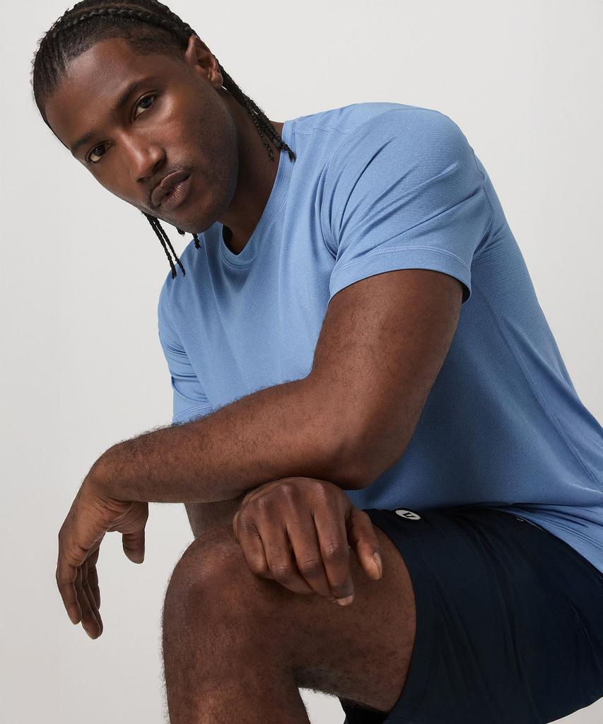 VUORI [Men'S] Tradewind Performance Tee 2.0_Blue_Vr16121036