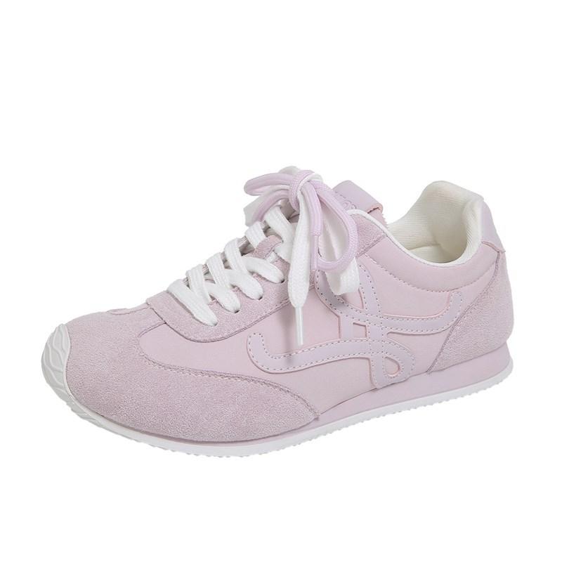 

2 Little white shoes women s spring new female students leisure sports versatile board shoes street shot 0 35 фиолетовый