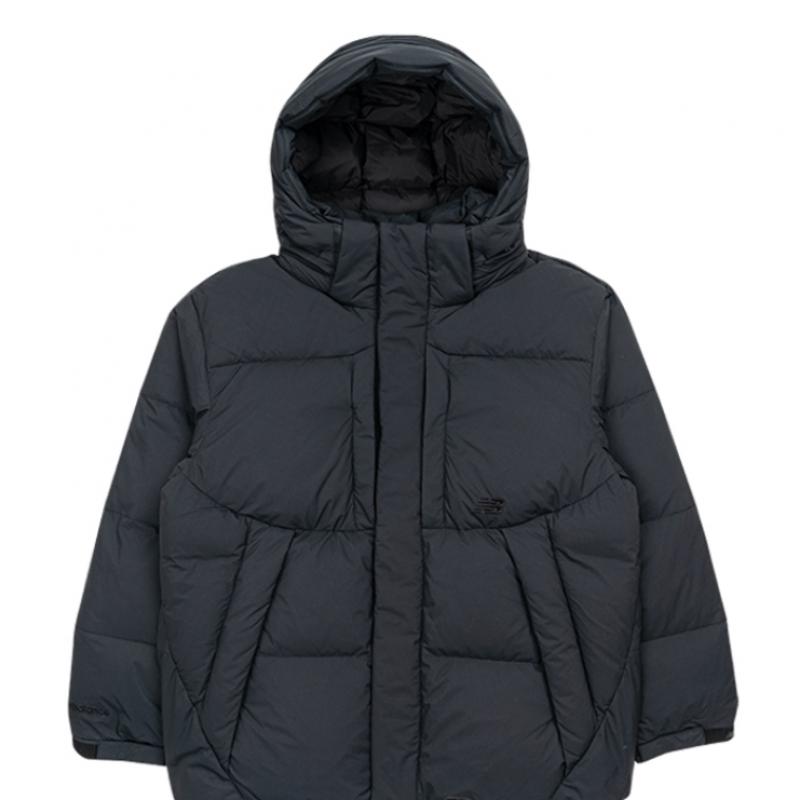New Balance Unisex Flying Short Goose Down Padding Jacket Nbnpe42103 Bk