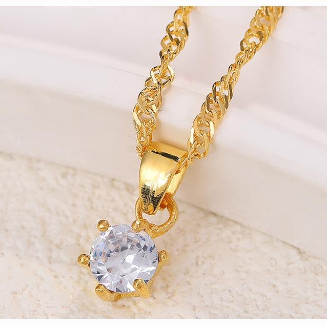 Mozambican light luxury versatile simple fashion versatile niche high-end earrings necklace jewelry three-piece set